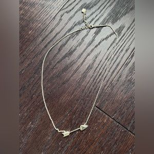 Kendra Scott gold arrow necklace